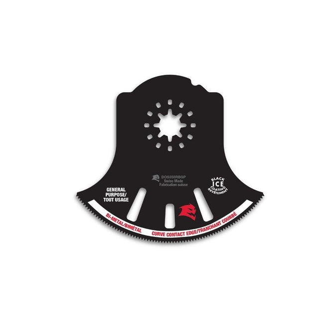 Diablo DOS350RBGP 3 - 1/2 in. Starlock Bi - Metal Oscillating Blade for General Purpose Cuts - Mississauga Hardware Centre Inc