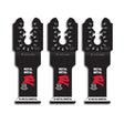 Diablo DOU125BF3 1 - 1/4 in. Universal Fit Bi - Metal Oscillating Blades for Metal (3 - Pack) - Mississauga Hardware Centre Inc