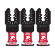 Diablo DOU125CGP3 1 - 1/4 in. Universal Fit Carbide Oscillating Blades for General Purpose Cuts (3 - Pack) - Mississauga Hardware Centre Inc
