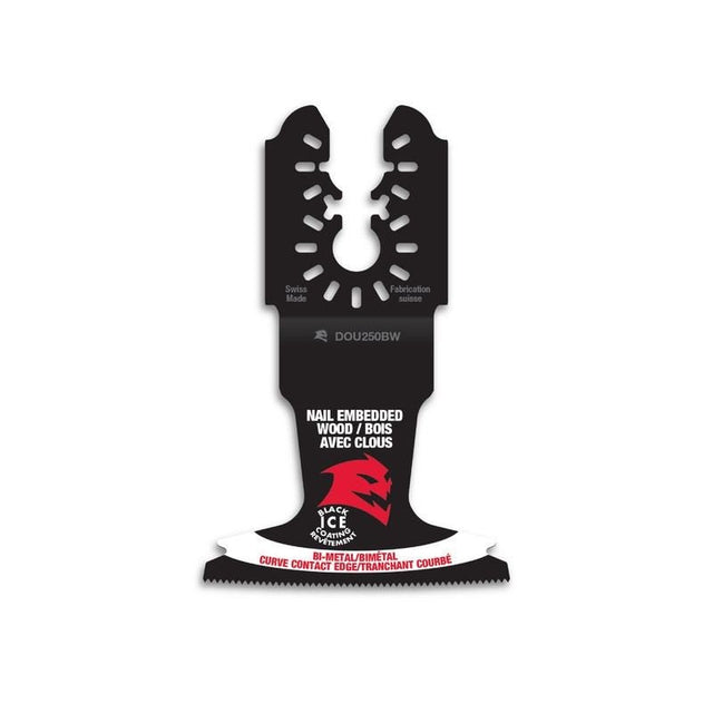 Diablo DOU250BW 2 - 1/2 in. Universal Fit Bi - Metal Oscillating Blade for Nail - Embedded Wood - Mississauga Hardware Centre Inc