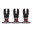 Diablo DOU250BW3 2 - 1/2 in. Universal Fit Bi - Metal Oscillating Blades for Nail - Embedded Wood (3 - Pack) - Mississauga Hardware Centre Inc
