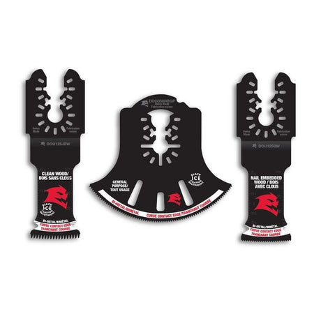 Diablo DOU3BS 3 pc Universal Fit Bi - Metal Oscillating Blade Set (3 - Piece) - Mississauga Hardware Centre Inc