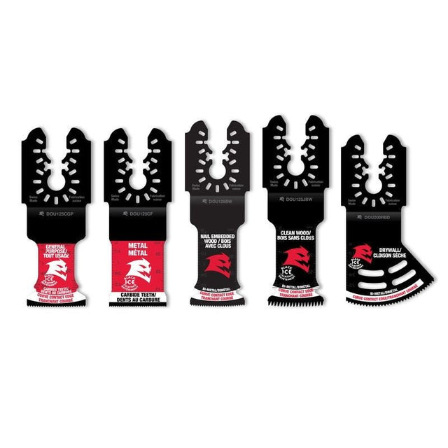 Diablo DOU5S 5 pc Universal Fit General Purpose Oscillating Blade Set (5 - Piece) - Mississauga Hardware Centre Inc