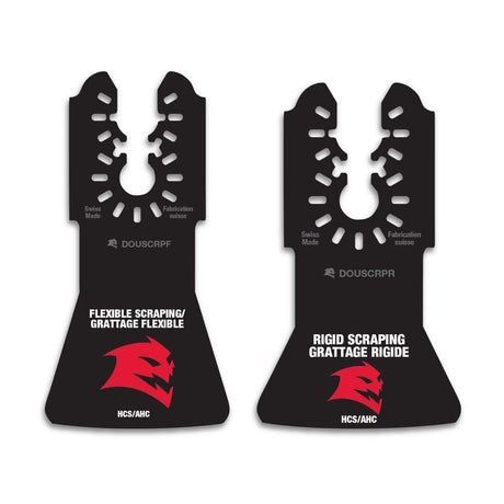 Diablo DOUSCRP2 Universal Fit High Carbon Steel Oscillating Scraper Set for Adhesive Removal - Mississauga Hardware Centre Inc