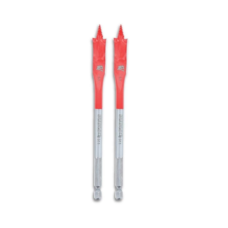 Diablo DSP2050 - P2 1/2 x 6 Inch SPEEDemon Spade Bit 2 - Pack - Mississauga Hardware Centre Inc