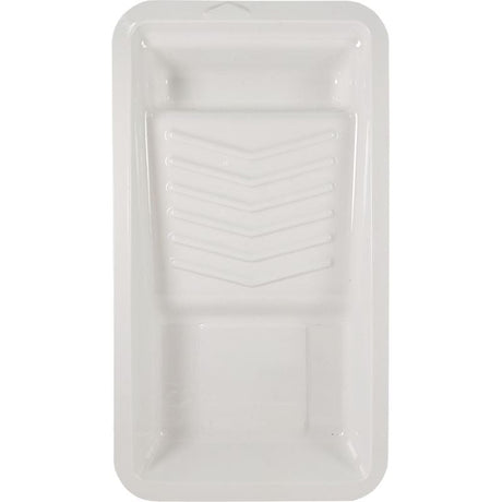 Dynamic 00185 7" (177mm) Plastic Deep Well Paint Tray - White - Mississauga Hardware Centre Inc
