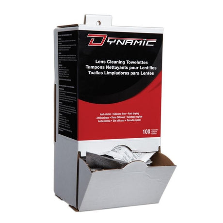 Dynamic Safety EP19 Lens Cleaning Towelettes - (100pack) - Mississauga Hardware Centre Inc
