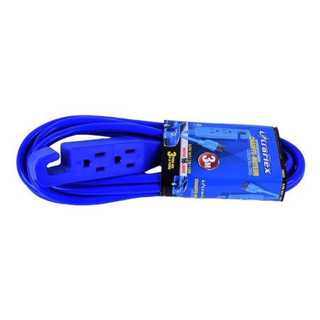 Extension Cord SJTW 16 / 3 3m 3 - Outlet Block Heater - Mississauga Hardware Centre IncMHC140323