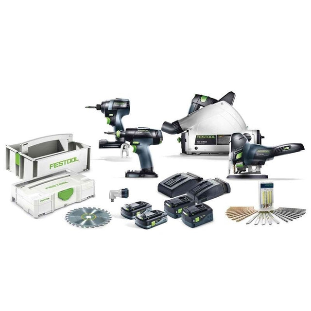 Festool 205604 PRO Finish Pack TID 18/T 18/TSC 55/PSC 420 Pro Pack - Mississauga Hardware Centre Inc