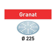 Festool - 205653 - Abrasive sheet Granat STF D225/48 P40 GR/25 - Mississauga Hardware Centre Inc