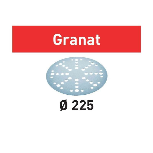 Festool - 205653 - Abrasive sheet Granat STF D225/48 P40 GR/25 - Mississauga Hardware Centre Inc