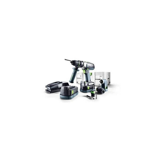 Festool 564597 PDC 18/4 QuaDrive Cordless Drill Set - Mississauga Hardware Centre IncFestool564597