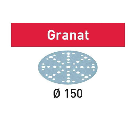 Festool 575160 Abrasive sheet Granat STF D150/48 P40 GR/50 - Mississauga Hardware Centre IncFestool575160