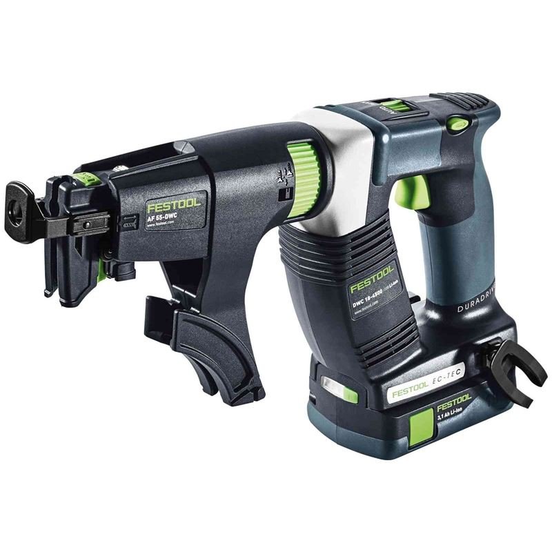 Festool 575757 Cordless Screw Gun DURADRIVE DWC 18 - 4500 Li 3,1 - Compact, autofeed - Mississauga Hardware Centre Inc