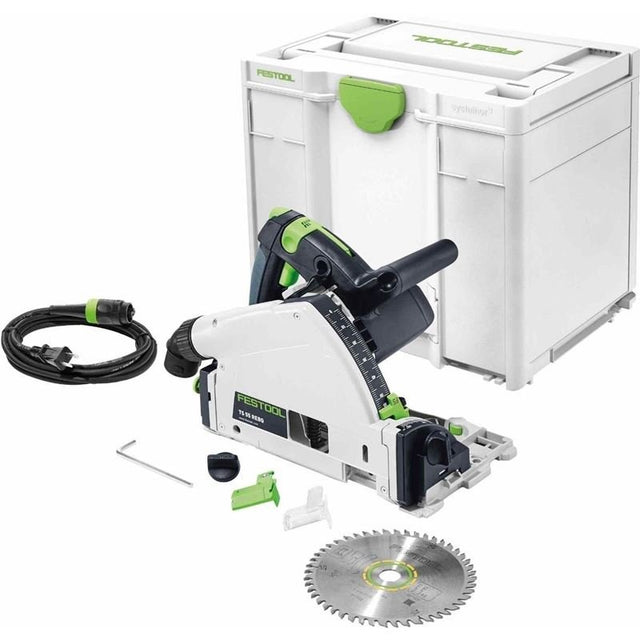 Festool 576011 TS 55 REQ Plunge Cut Track Saw w/ Systainer - Mississauga Hardware Centre Inc