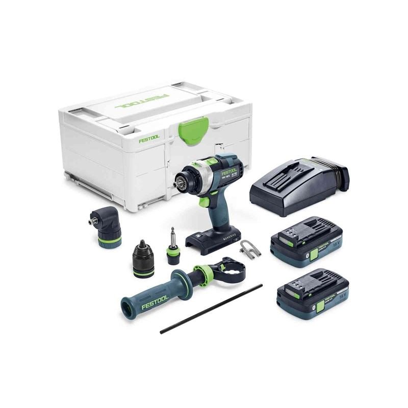 Festool 576778 Cordless Drill QUADRIVE TPC 18/4 HPC 4,0 I - Set - Mississauga Hardware Centre Inc