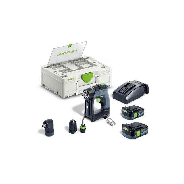 FESTOOL 576869 Cordless Drill CXS 12 2,5 - Set - Mississauga Hardware Centre Inc
