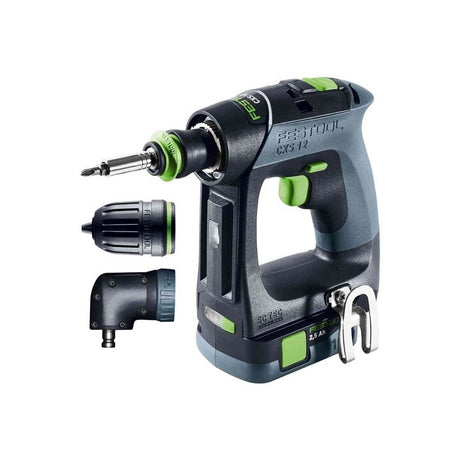 FESTOOL 576869 Cordless Drill CXS 12 2,5 - Set - Mississauga Hardware Centre Inc