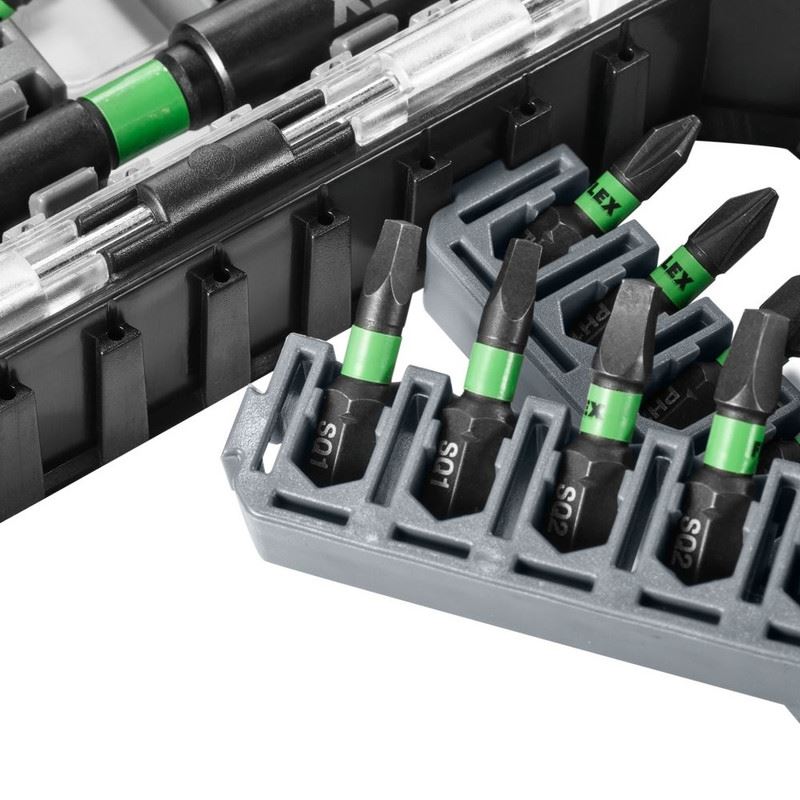 FLEX FAM10102 - 41 41 PC. Impact Driver Bit Set - Mississauga Hardware Centre Inc
