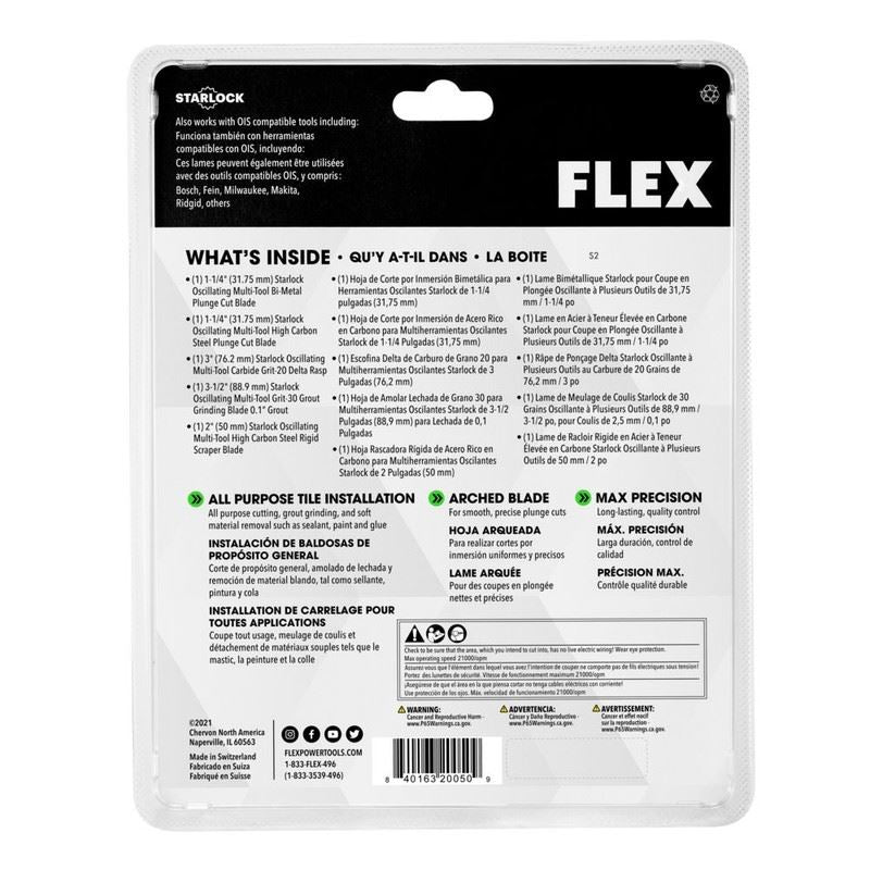 FLEX FAM40002 - 5 5 Pc. Tiling Project Set - Mississauga Hardware Centre Inc