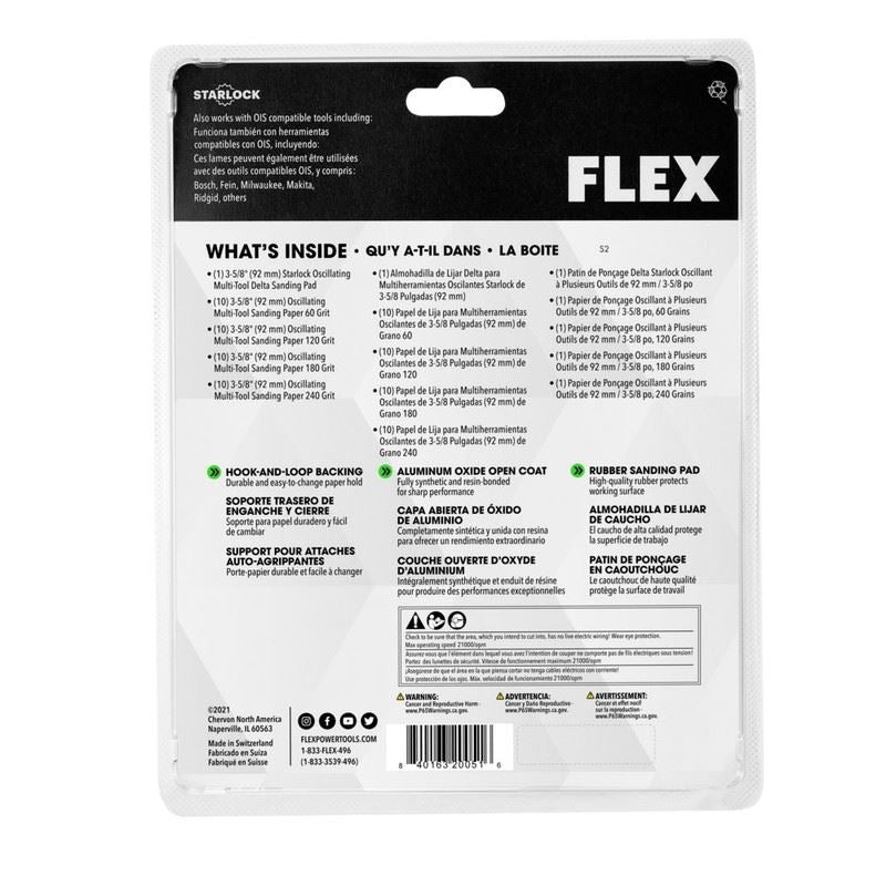 FLEX FAM40003 - 41 41 Pc. Sanding Project Set - Mississauga Hardware Centre Inc