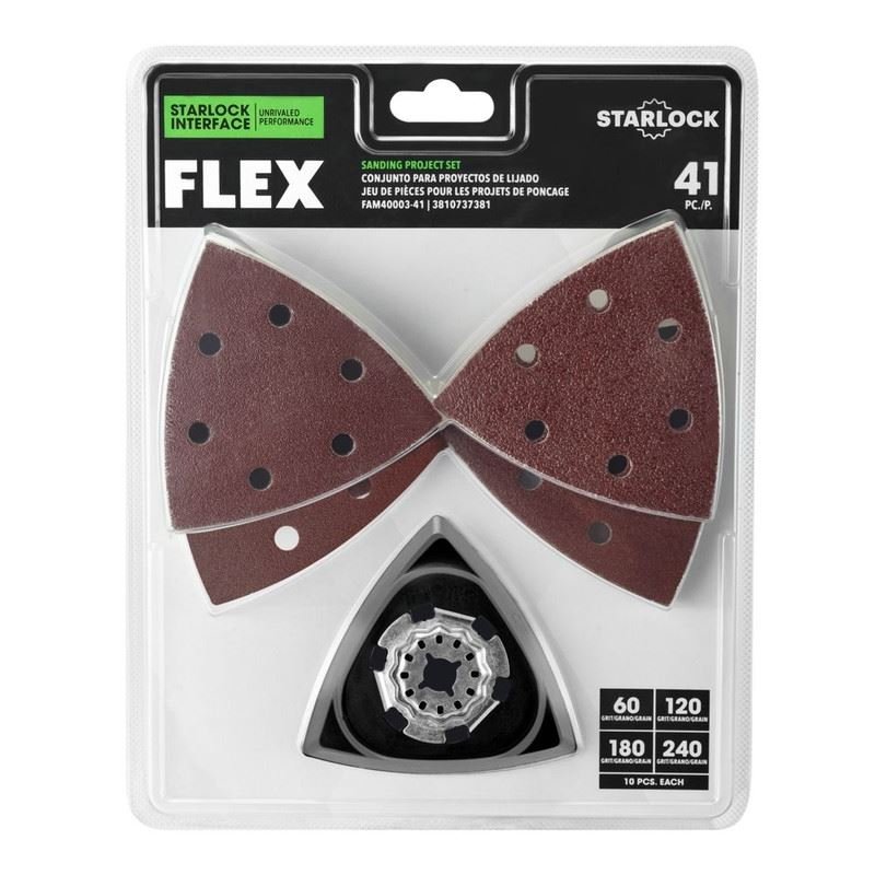 FLEX FAM40003 - 41 41 Pc. Sanding Project Set - Mississauga Hardware Centre Inc