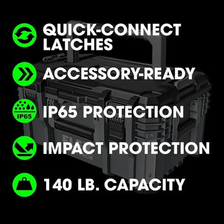 FLEX FS1102 STACK PACK MEDIUM TOOL BOX - Mississauga Hardware Centre Inc