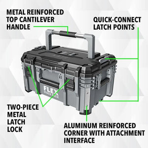 FLEX FS1102 STACK PACK MEDIUM TOOL BOX - Mississauga Hardware Centre Inc