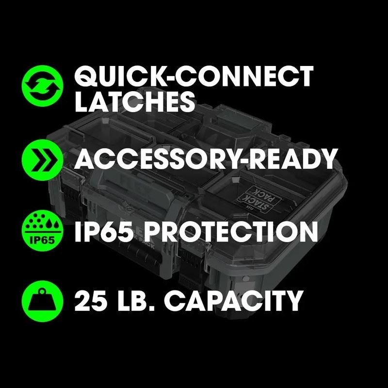 FLEX FS1302 STACK PACK MEDIUM ORGANIZER BOX - Mississauga Hardware Centre Inc