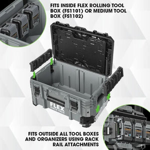 FLEX FS1601 STACK PACK BATTERY HOLDER - Mississauga Hardware Centre Inc
