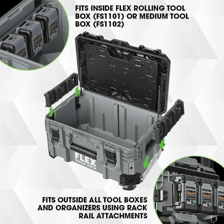 FLEX FS1601 STACK PACK BATTERY HOLDER - Mississauga Hardware Centre Inc