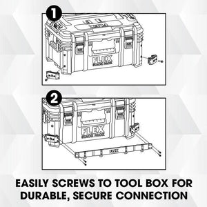 FLEX FS1603 STACK PACK FRONT TOOL RACK RAIL - Mississauga Hardware Centre Inc