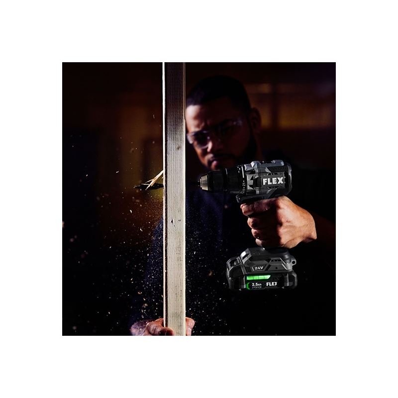 FLEX FX1151 - 2A 1/2in 2 - SPEED DRILL DRIVER KIT - Mississauga Hardware Centre Inc