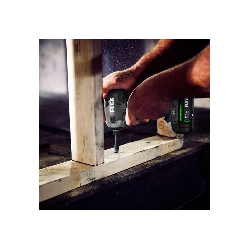 FLEX FX1351 - 2A 1/4 in HEX IMPACT DRIVER KIT - Mississauga Hardware Centre Inc
