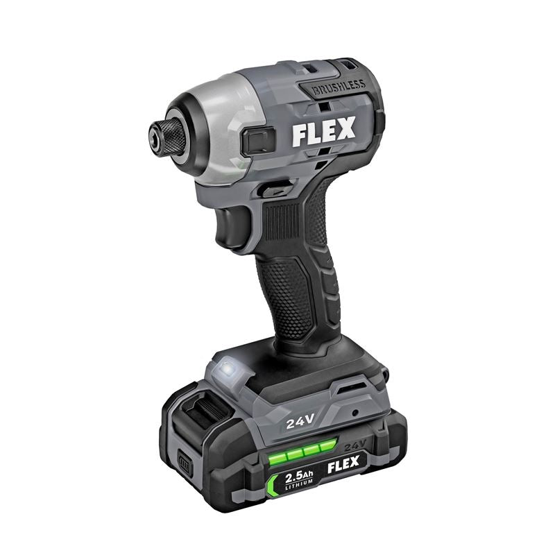 FLEX FX1351 - 2A 1/4 in HEX IMPACT DRIVER KIT - Mississauga Hardware Centre Inc