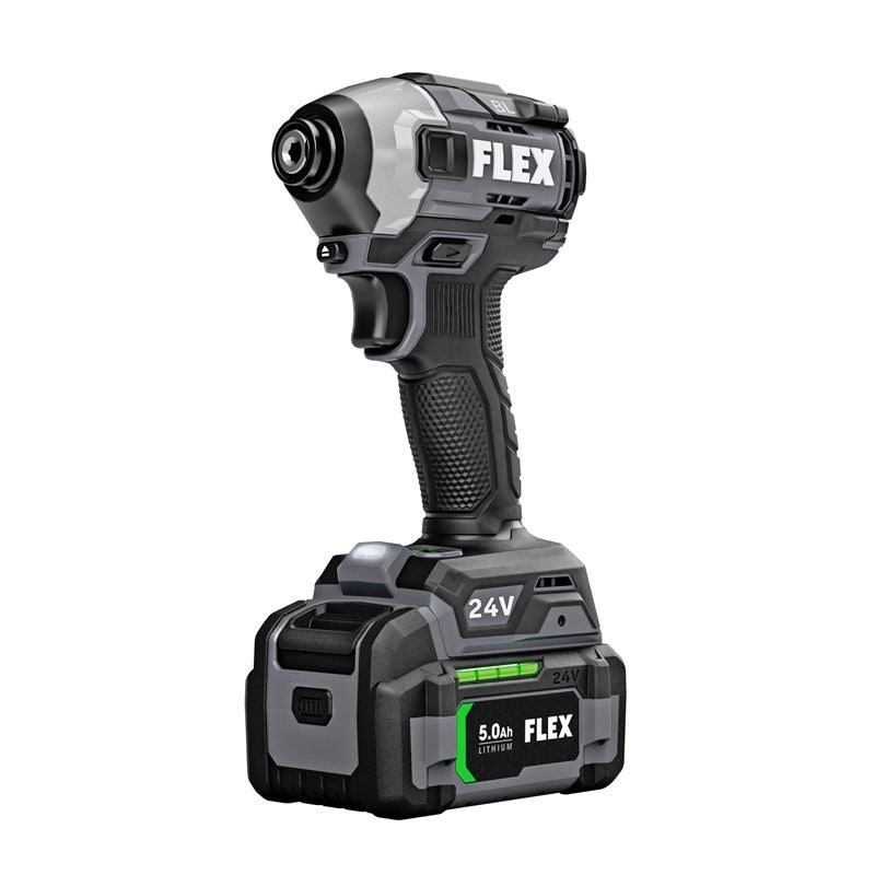 FLEX FX1371A - 2B 1/4 in QUICK EJECT HEX IMPACT DRIVER WITH MULTIMODE KIT - Mississauga Hardware Centre Inc