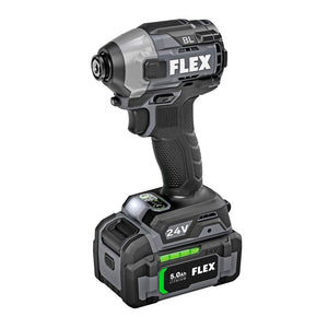 FLEX FX1371A - 2B 1/4 in QUICK EJECT HEX IMPACT DRIVER WITH MULTIMODE KIT - Mississauga Hardware Centre Inc