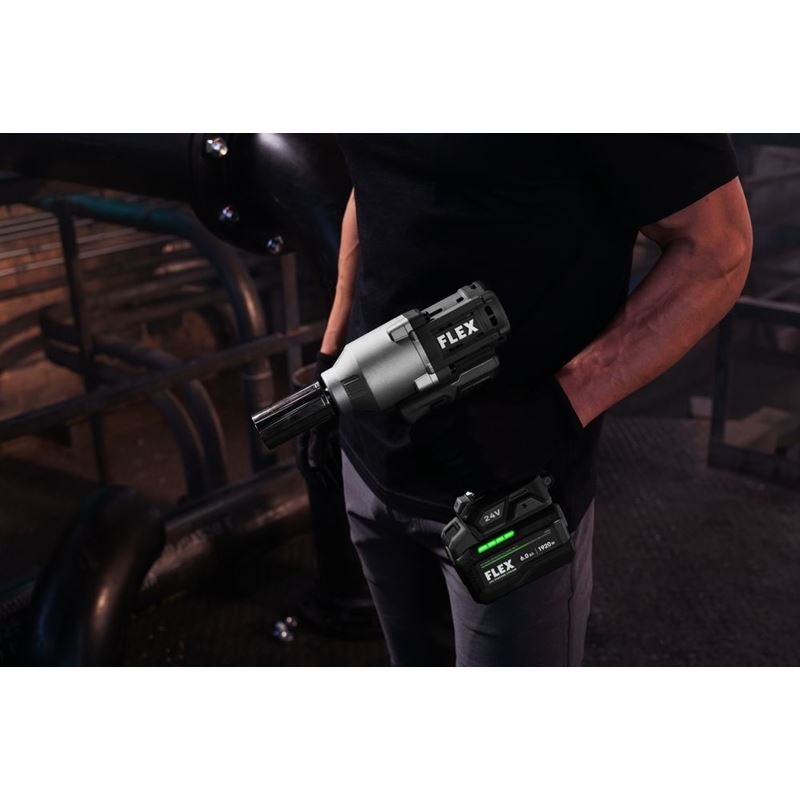 FLEX FX1471 - 1H 24V 1/2 in High Torque Impact Wrench Stacked - Lithium Kit - Mississauga Hardware Centre Inc