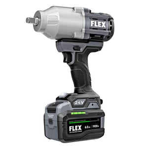 FLEX FX1471 - 1H 24V 1/2 in High Torque Impact Wrench Stacked - Lithium Kit - Mississauga Hardware Centre Inc