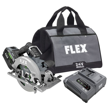 FLEX FX2141 - 1J 24V 7 - 1/4 in Circular Saw Stacked - Lithium Kit - Mississauga Hardware Centre Inc