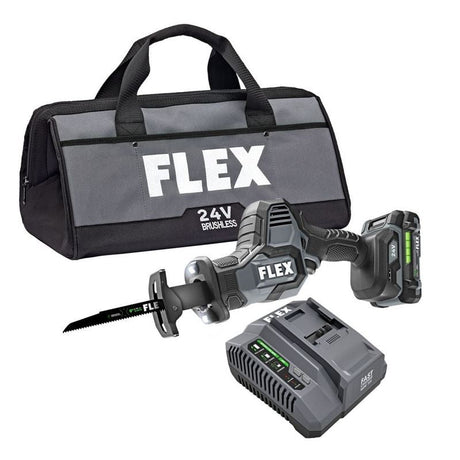 FLEX FX2241 - 1A 24V One - handed Reciprocating Saw Kit - Mississauga Hardware Centre Inc