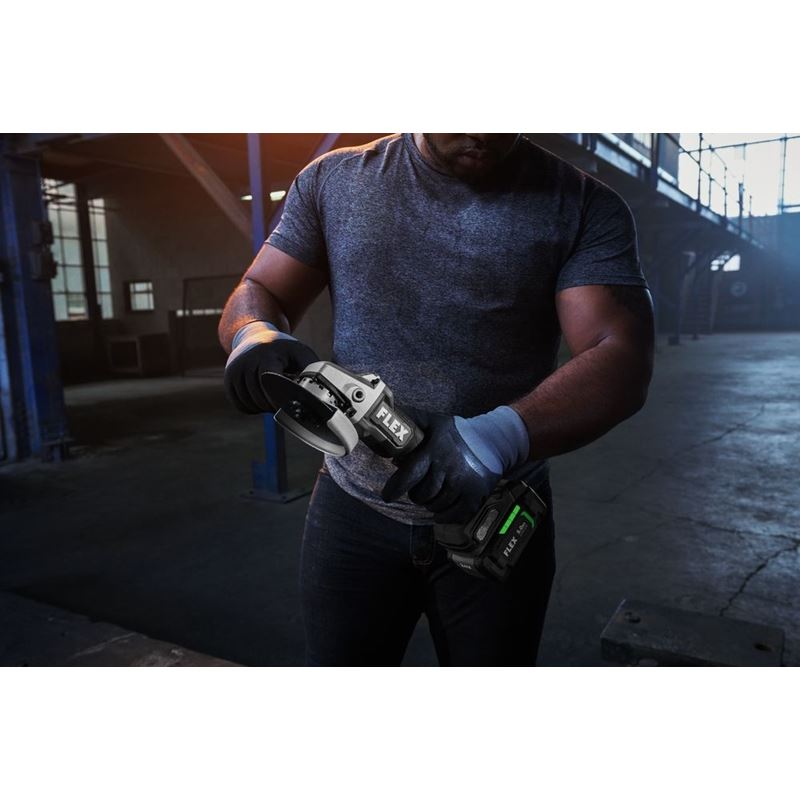 FLEX FX3171A - 1C 24V 5 in Brushless Variable Speed Angle Grinder with Paddle Switch Kit - Mississauga Hardware Centre Inc