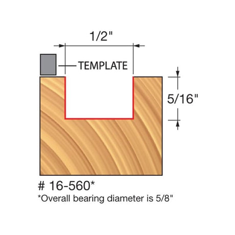 Freud | 16 - 560 1/2 (Dia.) Mortising Bit - Mississauga Hardware Centre IncFREUD16560