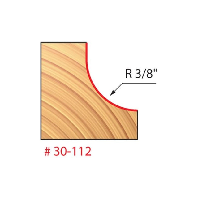 Freud | 30 - 112 3/8 Radius Cove Bit - Mississauga Hardware Centre IncFREUD30-112