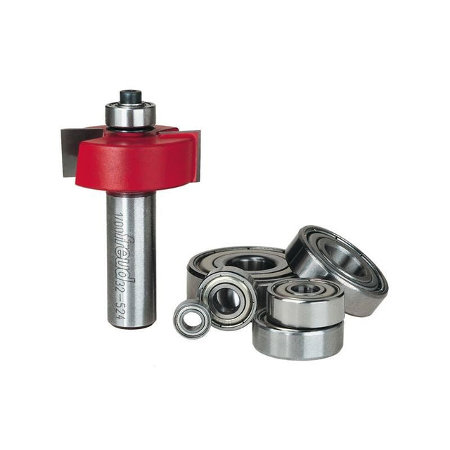 Freud | 32 - 524 flush, 1/8 ,1/4 ,5/16 ,3/8 ,7/16 ,1/2 Depth Rabbeting Bit with Bearings - Mississauga Hardware Centre IncFREUD32524