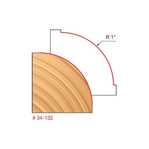 Freud | 34 - 110 1/4 Radius Rounding Over Bit - Mississauga Hardware Centre IncFREUD34-132Q