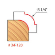 Freud | 34 - 110 1/4 Radius Rounding Over Bit - Mississauga Hardware Centre IncFREUD34-120Q