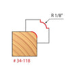 Freud | 34 - 118 1/8 Radius Rounding Over Bit - Mississauga Hardware Centre IncFREUD34-118