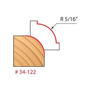 Freud | 34 - 122 5/16 Radius Rounding Over Bit - Mississauga Hardware Centre IncFREUD34-122Q