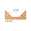 Freud | 39 - 102 1/8 Radius Cove and Bead Groove Bit - Mississauga Hardware Centre IncFreud39-102